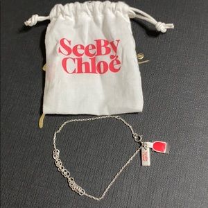 🖤NWOT💕See by CHLOÉ💕Sterling bracelet